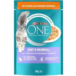 Purina ONE Coat & Hairball - Økonomipakke: Kylling &