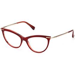 Max Mara MM5049 071 De Vue Femme Bordeaux (Seulement Monture)
