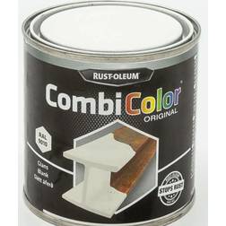Rust-Oleum CombiColor Metalmaling 0.75 L Mat Hvid Metalmaling, Træmaling Hvid 0.75L