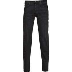 Jack & Jones Jjimike Jjoriginal Jos Tapered Fit Jeans - Black Denim