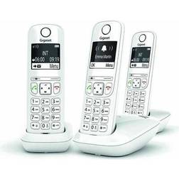 Gigaset Teléfono Fijo AS690 Trio Blanco