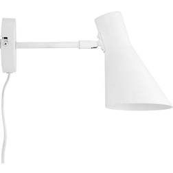 DYBERG LARSEN DL12 White Vægarmatur ∅ 12cm