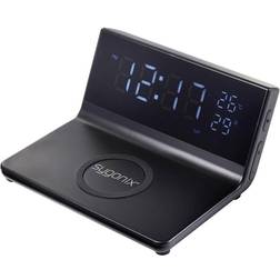 Sygonix Station de charge Alarm Clock with Wireless Charger SY-5459860