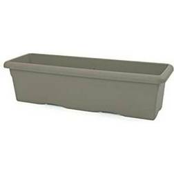 Jardinera Rectangular 60 X 33 Cm - Plastiken Taupe