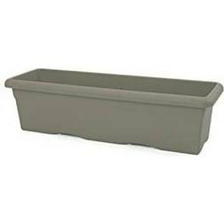 Plastiken Plant Pot 60 x 33 cm Brown Taupe