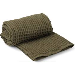 ferm LIVING Organic badhandduk Badlakan Grön (140x70cm)