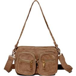 Noella Kendra Bag Real Suede - Gold Taupe