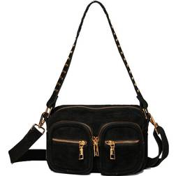 Noella Kendra Bag Real Suede W. Gold Black