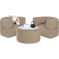 TRIMM Copenhagen Conversation Seating Outdoor Lounge Set