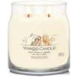 Yankee Candle Rumdufte stearinlys Soft Wool & Amber Duftlys