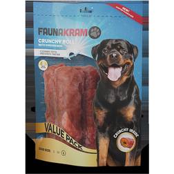 Faunakram Faunakram Crunchy Roll Store Hunde 300g