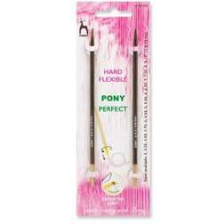 Pony Perfect Korta Ändstickor Trä 10,5cm 4,50mm US7