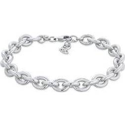 Elli PREMIUM Armband Ankerkette Rolokette Elegant 925 Silber rhodiniert