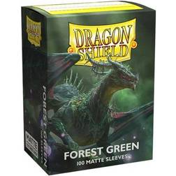 Arcane Tinmen Dragon Shield Matte Sleeves 100 Forest Green