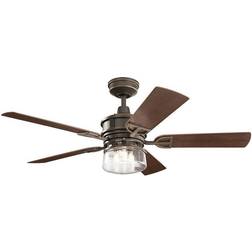 Elstead Lighting Lyndon Deckenventilator E27 Ø132 cm