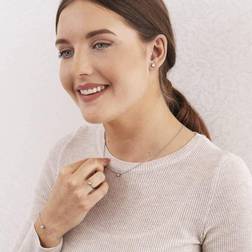 Blomdahl Örhängen Bezel Crystal 6mm 1par