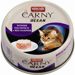 animonda Sparpaket Carny Ocean Weißer Thunfisch + Red Snapper