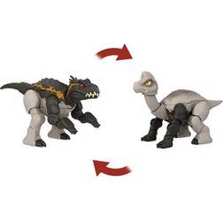 Jurassic Park World Fierce Changers Massive Stretch Indoraptor and Brachiosaurus Action Figure
