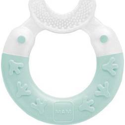 Mam Anillo de dentición Bite & Brush 3 meses, 1 ud. turquesa