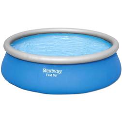 Bestway Fast Set Oppusteligt Swimmingpoolsæt Rundt 457x122 cm