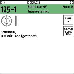 FZV facet skive DIN 125B