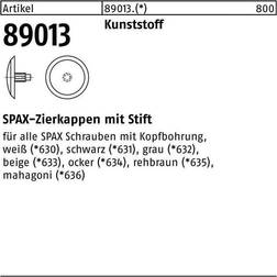 Spax Schraube Kappe R 89013 Kopfbohrung