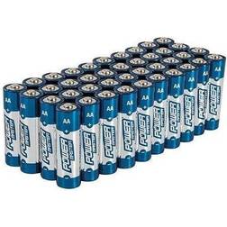 Powermaster AA Super Alkaline Battery LR6 40pk