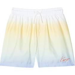 Kenzo Pale Blue & Yellow Swim Shorts