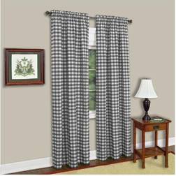 Achim Buffalo Check Panel Window Curtain 42 Inch