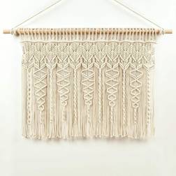 Lush Decor Boho Macrame Textured Valance/Kitchen