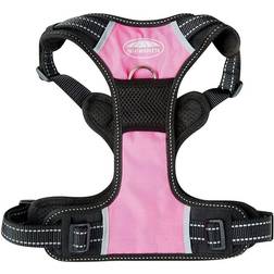 Weatherbeeta Small, Black/Pink Anti-Pull Dog Harness