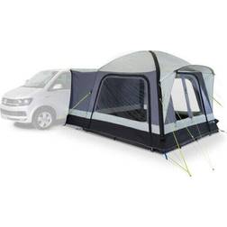 Kampa Auvent indépendant Cross Air TC Tissu polycoton, Air Frame, tapis de sol, stores occultants, panneau moustiquaire