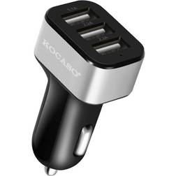 iMounTEK Electronic Chargers Silver Three-Port USB Car Charger