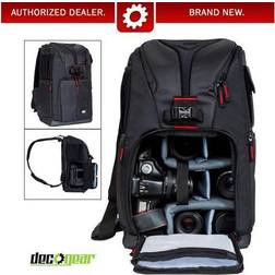 Deco gear camera sling backpack w/ stabilizer tripod, bonus lens cleaning kit