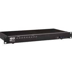 Tripp Lite 8-Port Rackmount DVI USB KVM Switch Audio 2-Port 1URM USB Hub B043-DUA8-SL