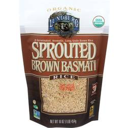 Lundberg Riz Basmati Brun Germé 454g