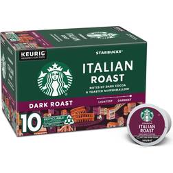 Starbucks italian roast dark roast coffee keurig cup cups