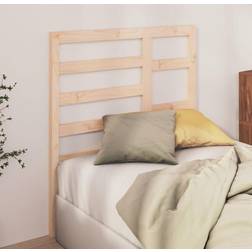 vidaXL De Cama Madera Maciza De Pino 81x4x104 cm - Marrón Cabecero