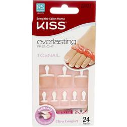 Kiss Evig Fransk Tånagel Kit - Gränslös