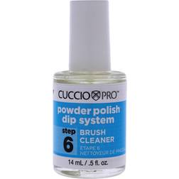 Cuccio pro powder polish dip nail gels step 6 brush