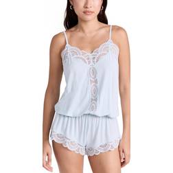 Eberjey Mariana Romper - Ice Blue