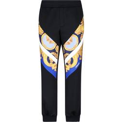 Versace Interlock Track Pants - Black