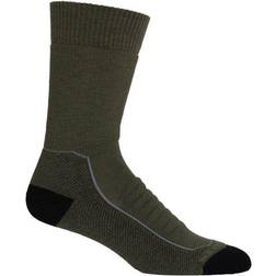 Icebreaker Men's Merino Hike+ Heavy Crew Socks - Loden/Black