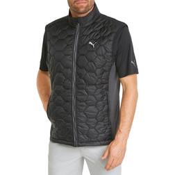 Puma Cloudspun WRMLBL Men's Golf Vest - Black