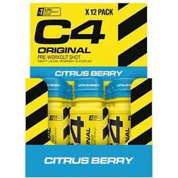 Cellucor C4 Pre-Workout Shots Citrus Berry 12 x 60 ml