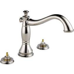 Delta Cassidy Deck Mounted Roman Tub Filler Gray