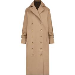 Toteme Signature Trench Coat - Khaki