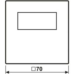 Jung HOME BTLS1791WW Raumthermostat-Display, Automatisierung