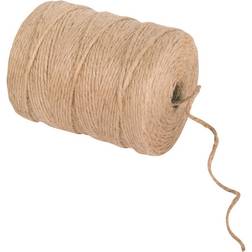 Rayher 4200331 Jute Twine 3Ply, Jute String for Craft, Floristry and Decorations, Diameter 3.5 mm, Length 280 m, natural