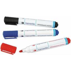 Topwrite, Marker, Marker Whiteboard 3tlg. Mehrfarbig, 3